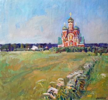 Zhukova Juliya Anatolievna. View of the church of St. George the Victorious