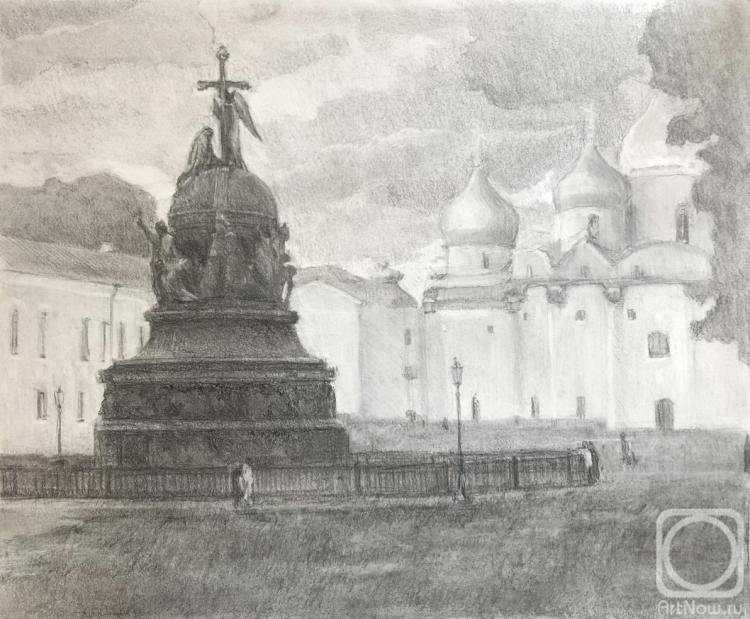Chistiakov Vsevolod. St. Sophia Cathedral. Veliky Novgorod