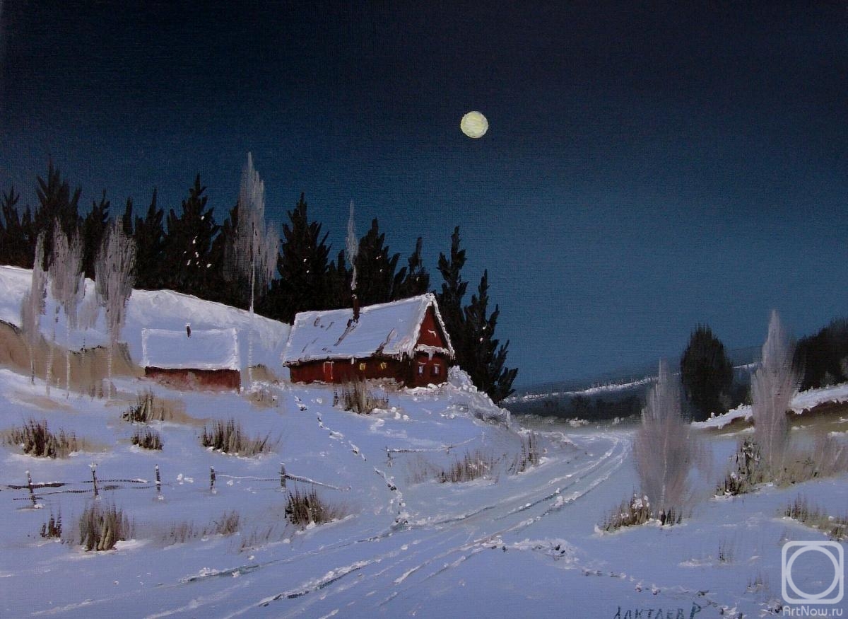 Laktaev Roman. Moonlight evening