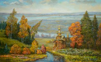 The temple on the edge of the forest (). Panov Eduard