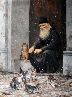The first snow. Melnikov Alexander