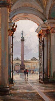 Shalaev Alexey Evgenievich. The main gate of the Winter Palace. St. Petersburg