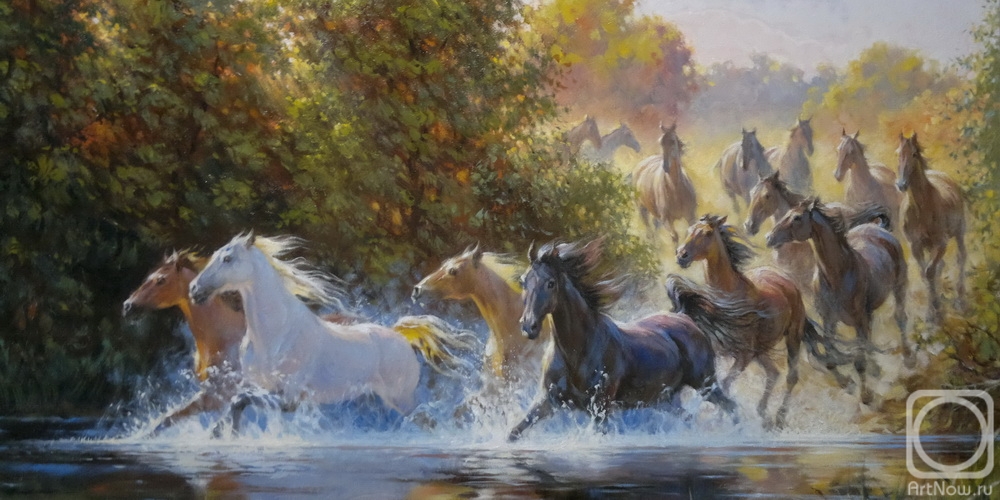 Medvedkin Evgeniy. Horses. August