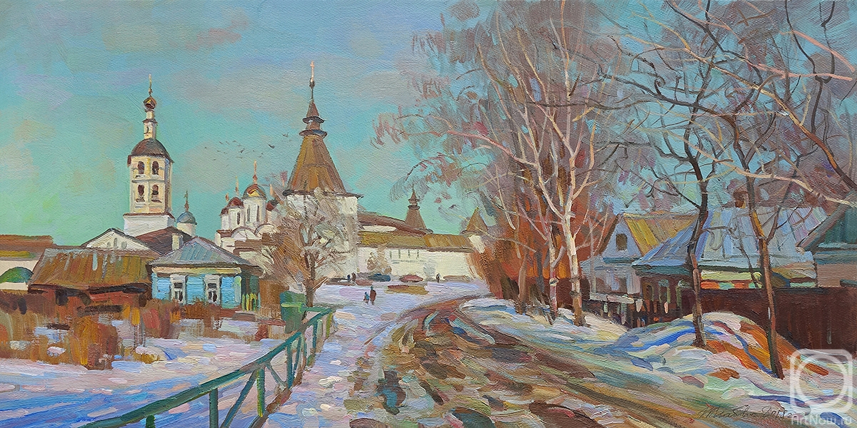 Zhlabovich Anatoly. Spring is the beginning. Borovsky Monastery