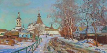 Spring is the beginning. Borovsky Monastery. Zhlabovich Anatoly