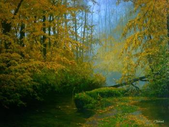 In the autumn in the forest. Zubkov Sergey