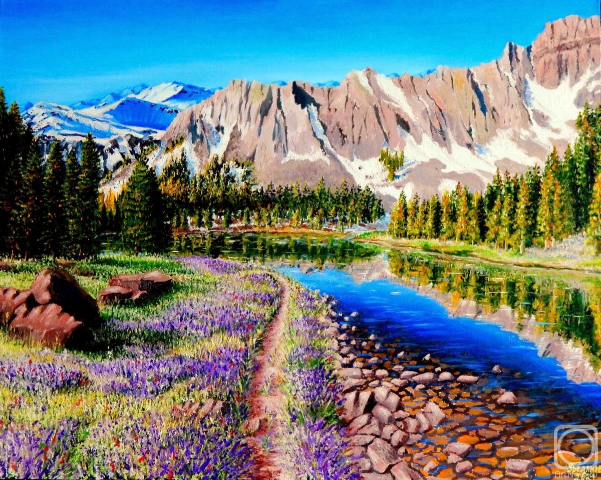 Belyanov Alexander. Mountain lavender