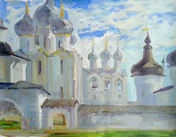 At the walls of the Rostov Kremlin (The Walls Of The Kremlin). Gerasimova Natalia