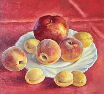 Peaches, apricots. Drobinin Alexandr