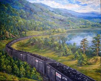 Along the Trans-Siberian route