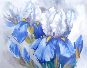 Картина «Ирисы. Впечатление»