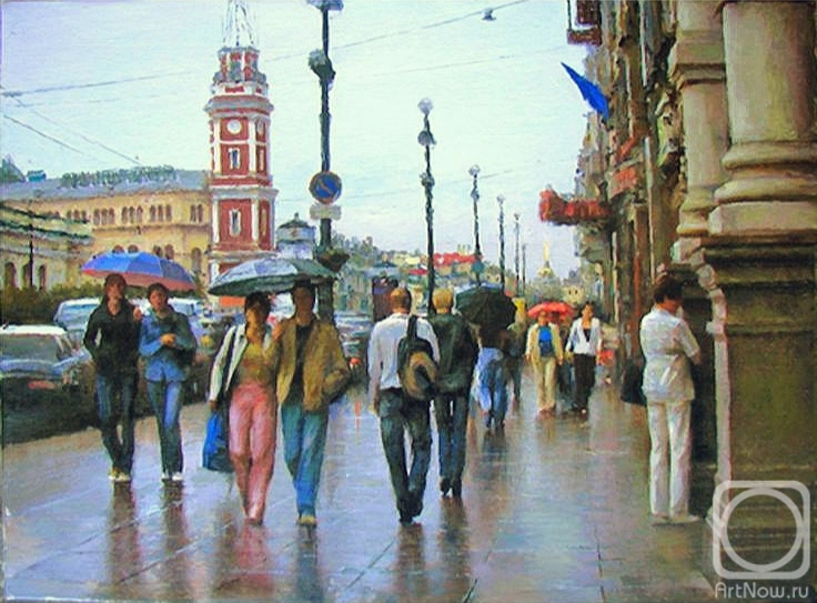 Bortsov Sergey. Summer rain