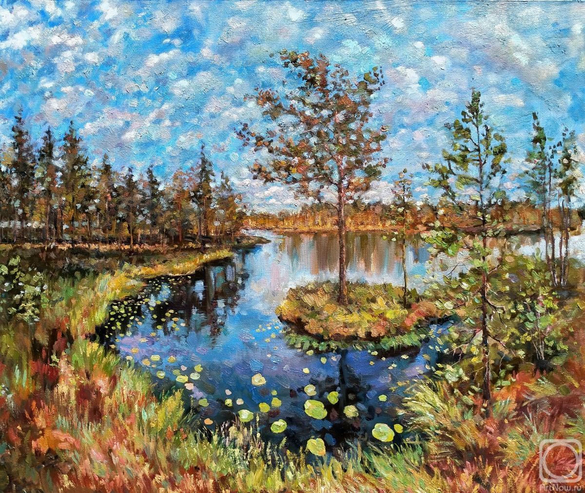 Mashechkina Evgeniya. Blue lake