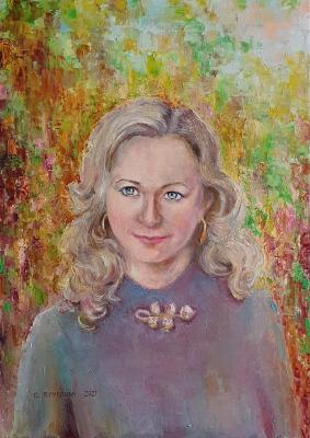 Elena's portrait. Kruglova Svetlana