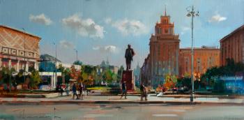 Hot Tea Party of the Sun and V.V. in Beijing in the summer of 2021 (Mayakovsky Square). Shalaev Alexey