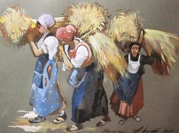 Peasant women. Schubert Albina