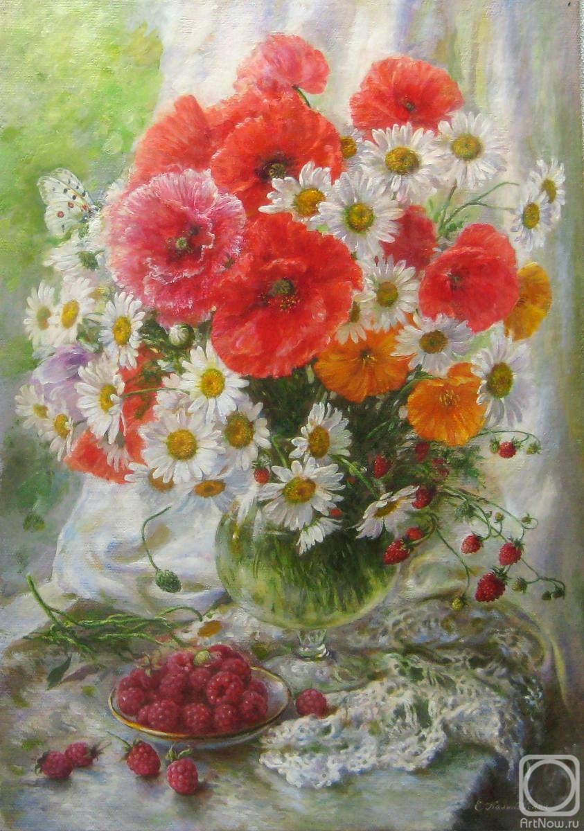 Kalinovskaya Ekaterina. The colors of summer. Poppies