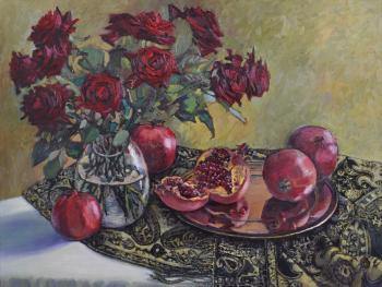 Roses and Pomegranates. Norloguyanova Arina