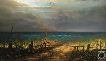 Before a thunderstorm or the road to the sea. Maykov Igor