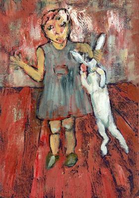 The Girl and the Bunny. Moniava Igor