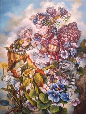 To the beloved Princess Violet (Dandelion Art). Kompanets Ekaterina