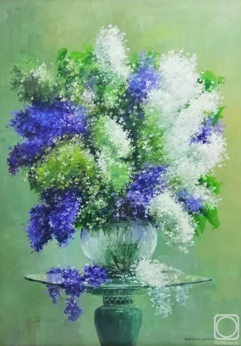 Miftahutdinov Nail. Lilac in a vase
