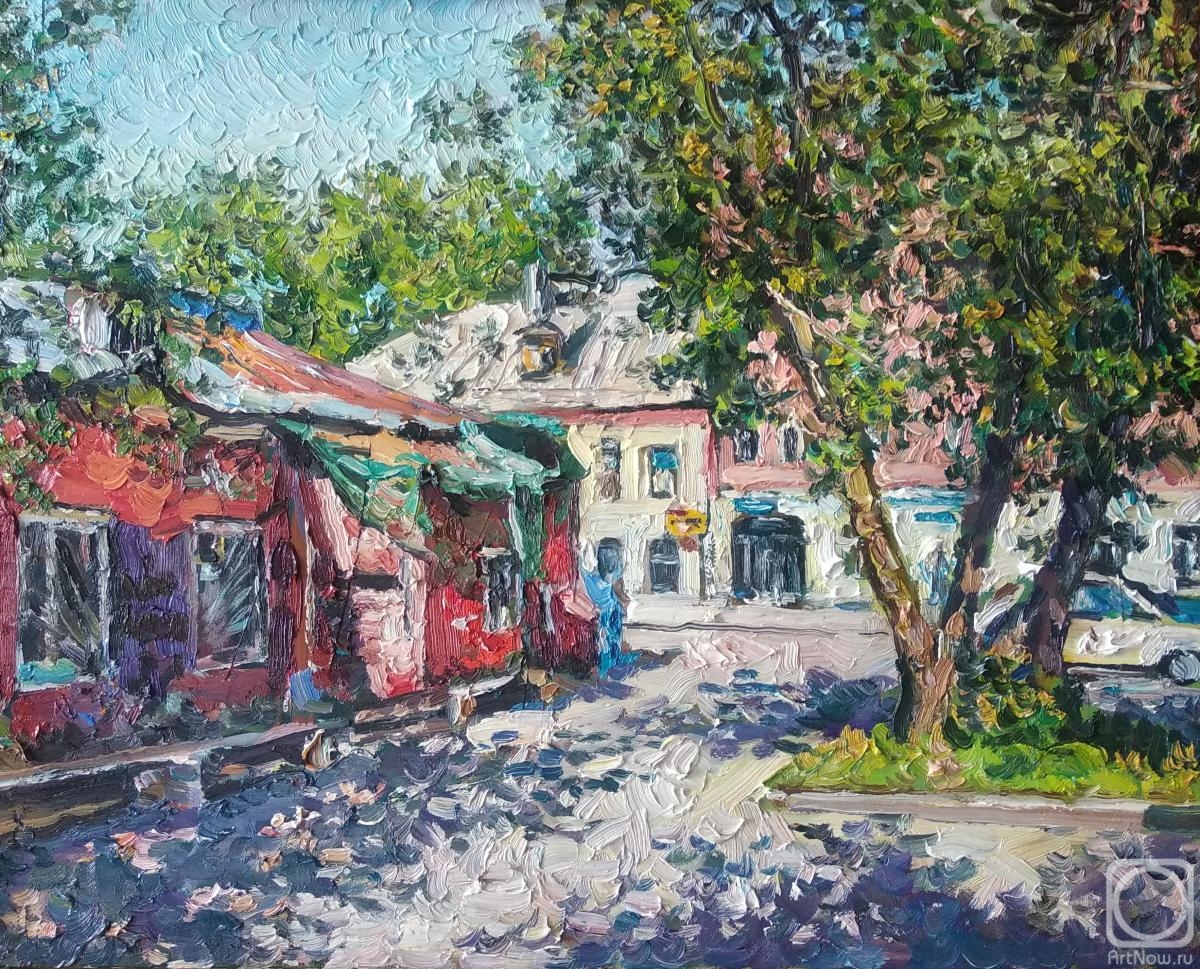 Yaguzhinskaya Anna. The yard on Rogozhskaya