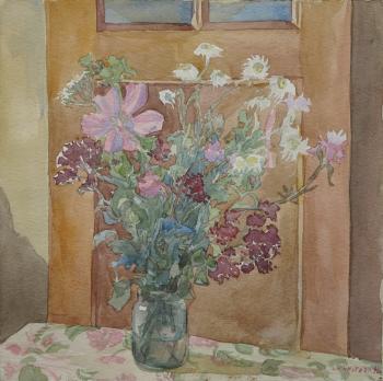 Bouquet. August (Watercolour). Chistova Olga
