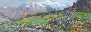 In the caucasus mountains. Elbrus (Elbrus Landscape). Tsikunov Grigoriy