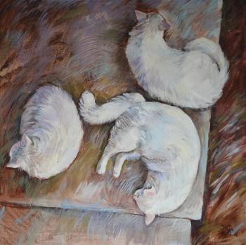 Life is good, anyway 1 (A Picture With Cats). Zhukovskaya Yuliya