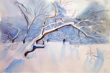 Winter sketch. Zozoulia Maria