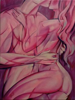 Pink evening (Naked Bodies). Knjazev Konstantin