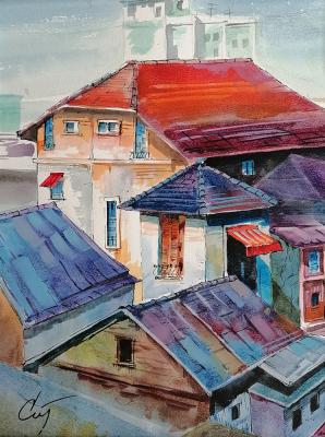 Roofs of Italy. Stuliev Leonid