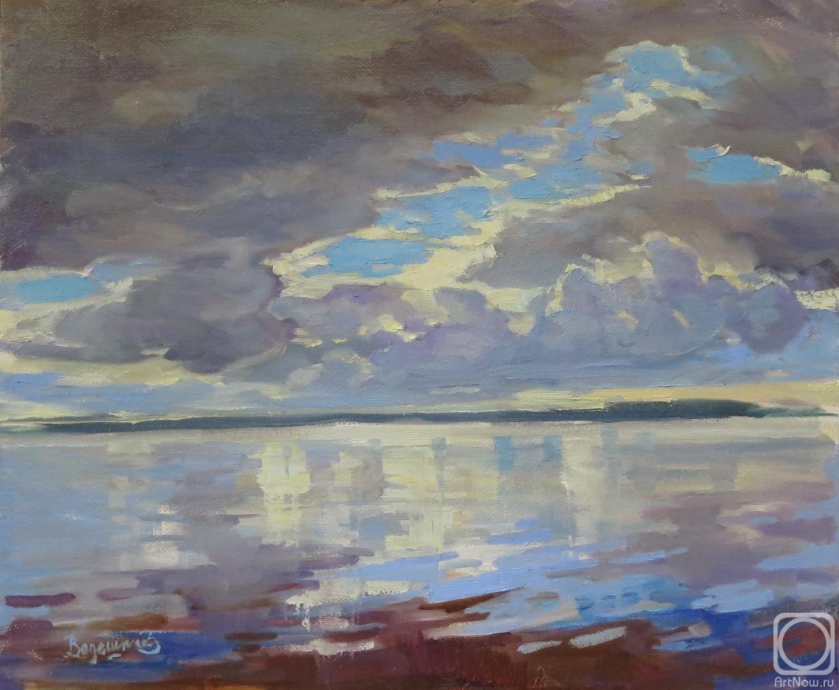Vedeshina Zinaida. Evening on Lake Peno