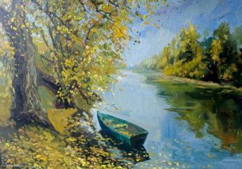 Quiet morning on the Trubezh river (  ). Gerasimova Natalia