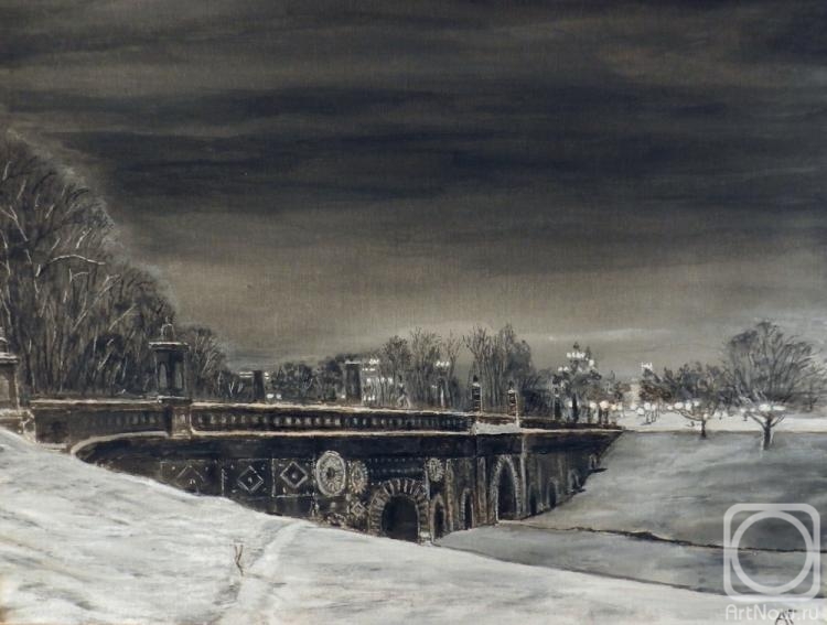 Gudkov Andrey. Winter evening