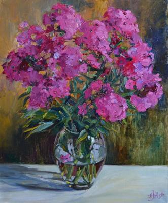 Pink phlox (Phlox Painting In A Vase). Norloguyanova Arina