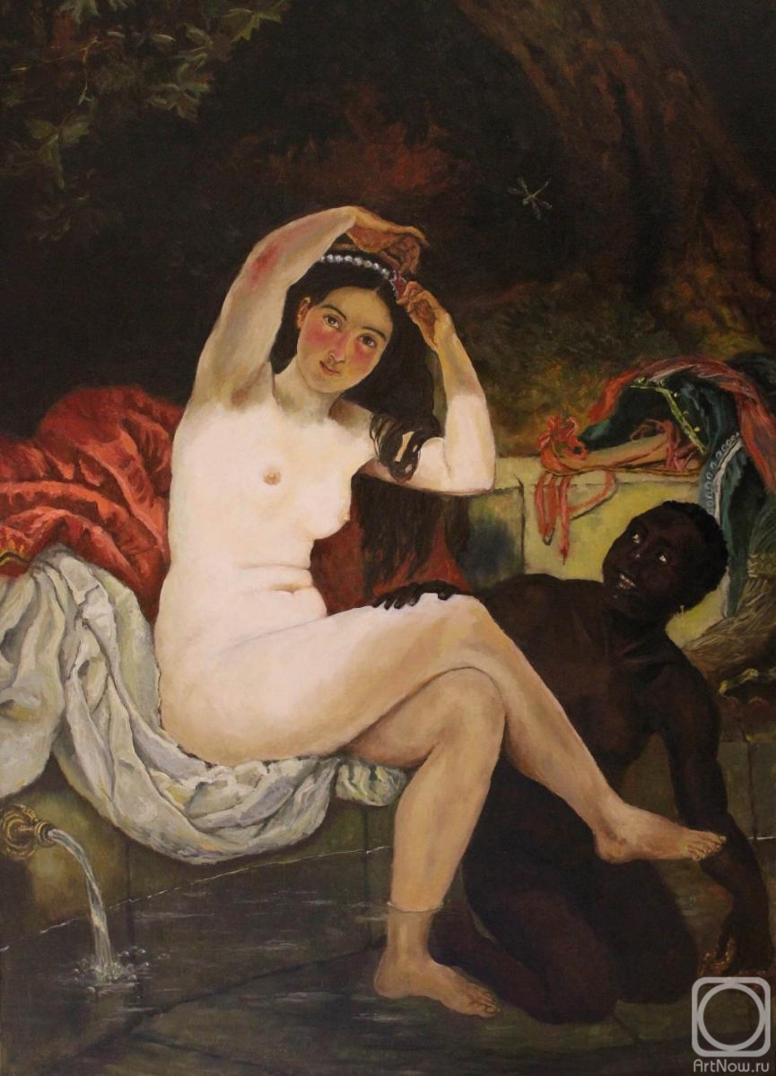 Korepanov Alexander. Attempt to copy the painting by Virsavia K. P. Bryullov