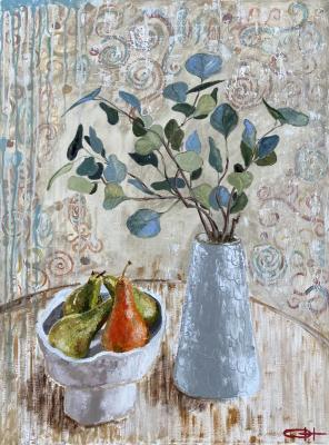 Still life with pears. Novikova Olesya