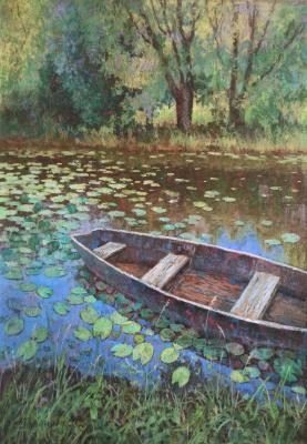 On the Trubezh River (Landscape With Water Lilies). Goryunova Olga