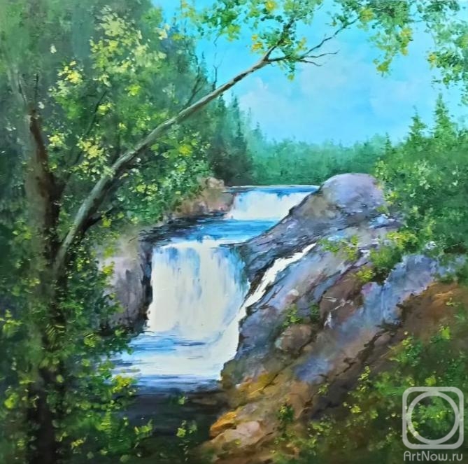 Miftahutdinov Nail. Kivach waterfall