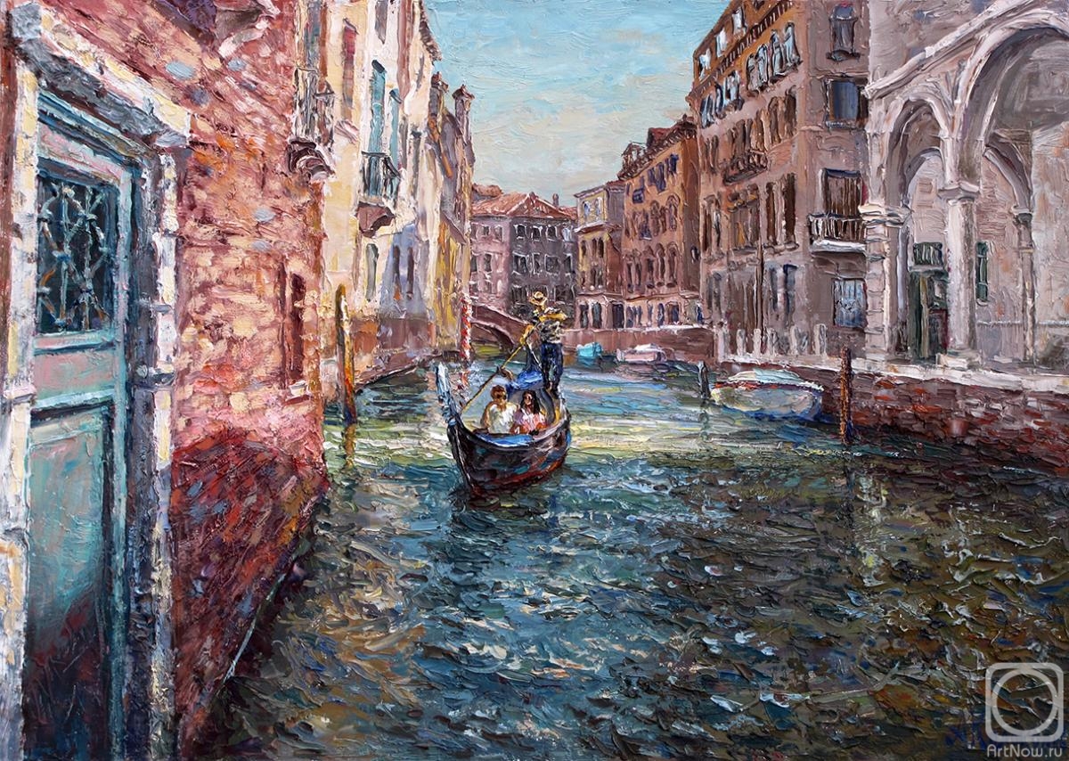 Kolokolov Anton. Venice. Gondola ride
