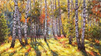 Razzhivin Igor Vladimirovich. There are birch trees in thoughtful beauty