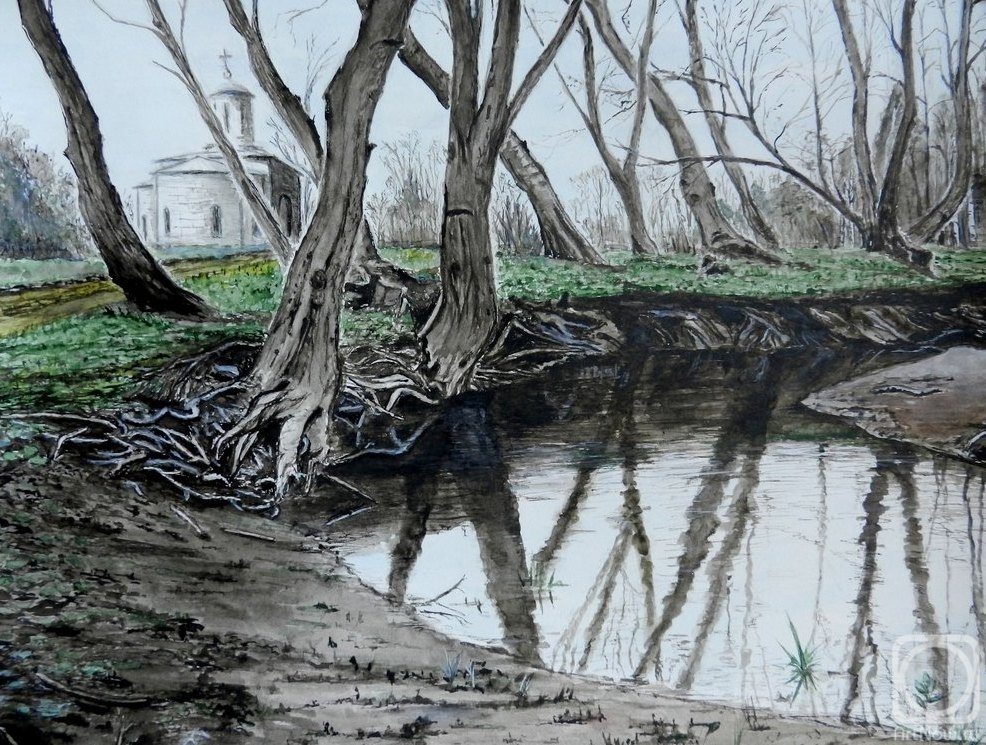 Gudkov Andrey. River bend