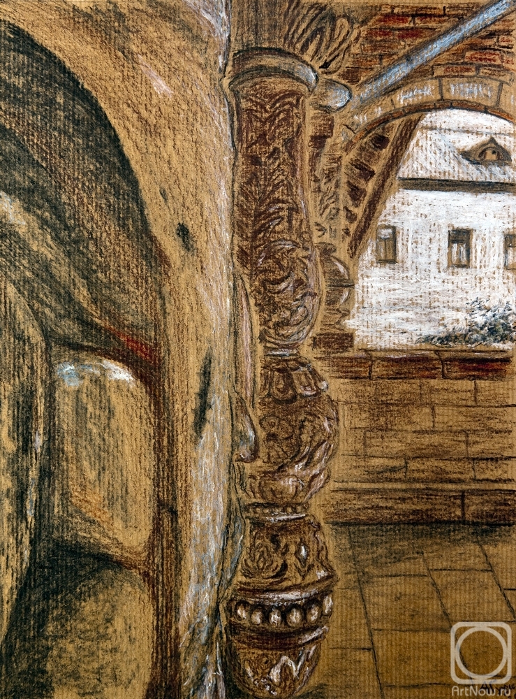 Gudkov Andrey. Column fragment (Savvinsky Monastery)