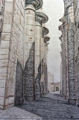 Columns of Luxor. Gudkov Andrey