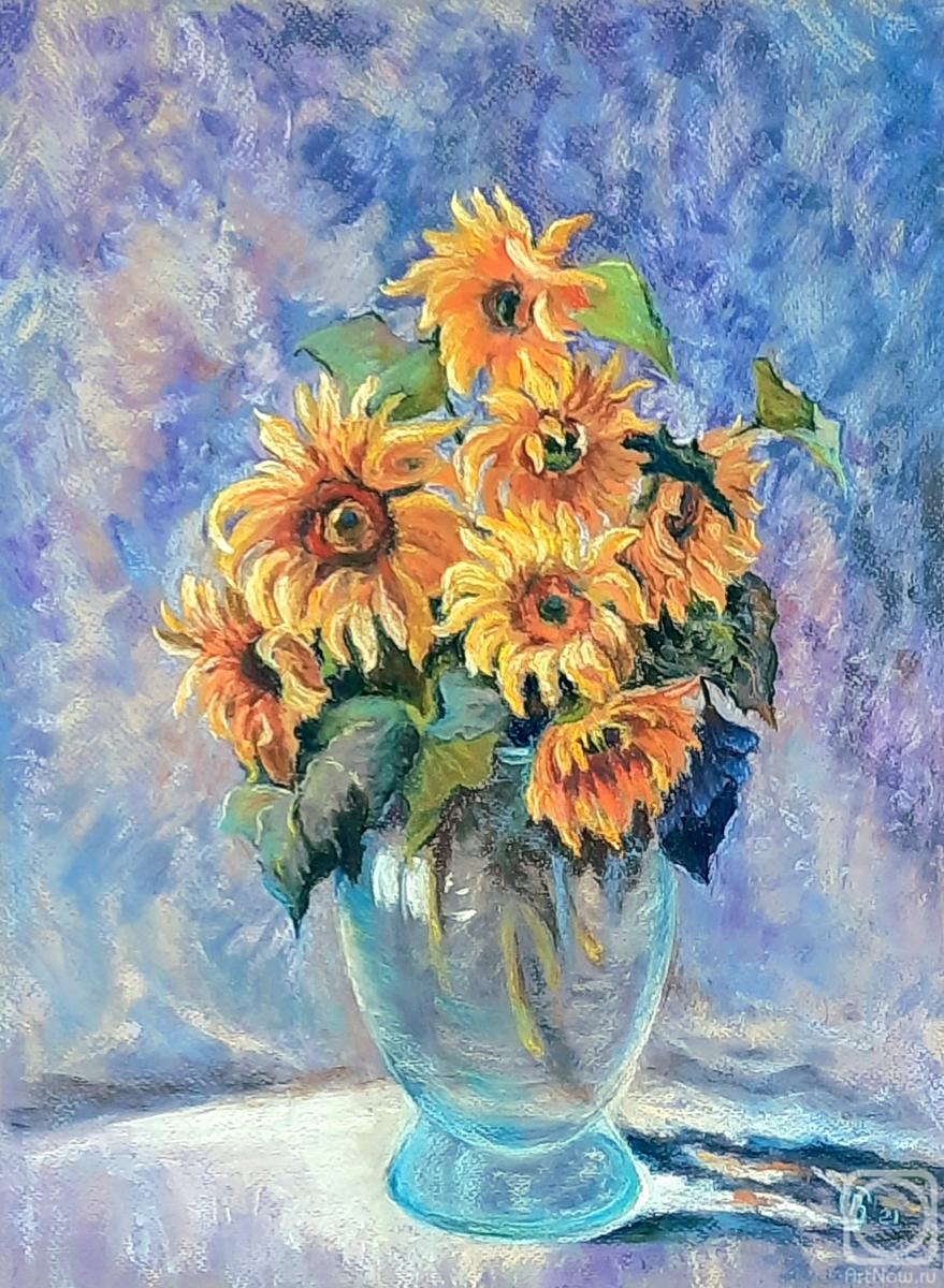 Vasileva Oksana. The sun in a vase