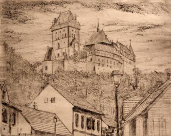 At the foot of the mountain