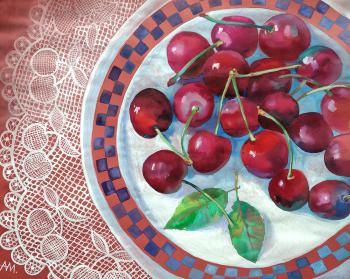 Cherry (Berries On A Plate). Maliavina Alla