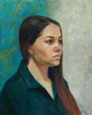 Shumakova Elena Valeryevna. Portrait of Elena